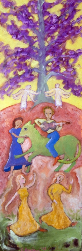 Dancing Neath the Tree of Life by artist Craig Irvin
